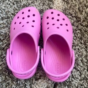 Crocs: Pink Little Girl size 12